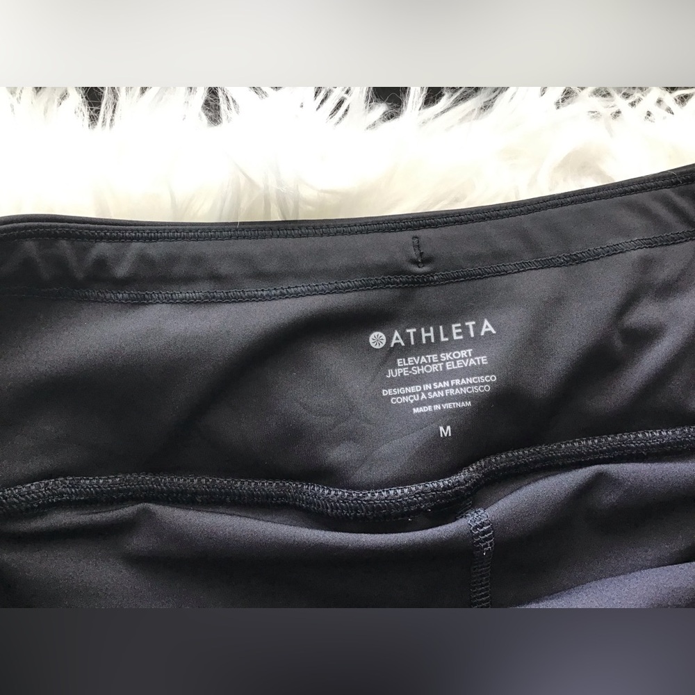 Athleta Levitate Skort / Elevate Skort Medium Bla… - image 8